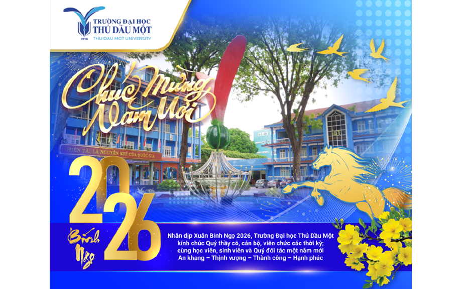 Trường Đại học Thủ Dầu Một phát hành Bộ lịch năm 2026